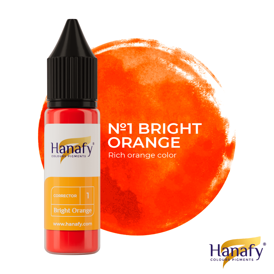 №1 Bright Orange Hanafy Corrector – Encres – Hanafy – SBDistribution