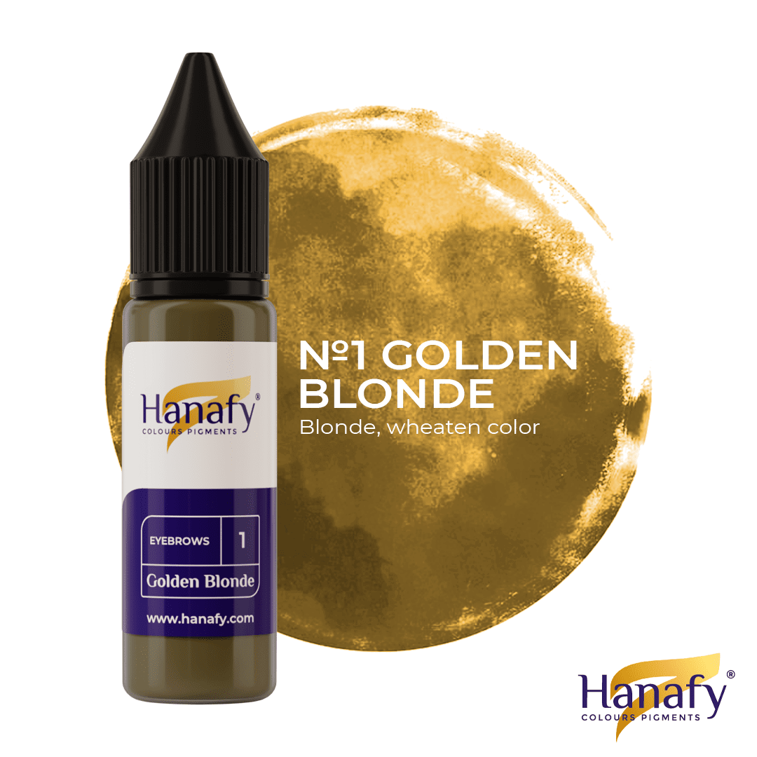 №1 Golden Blonde Hanafy – Encres – Hanafy – SBDistribution