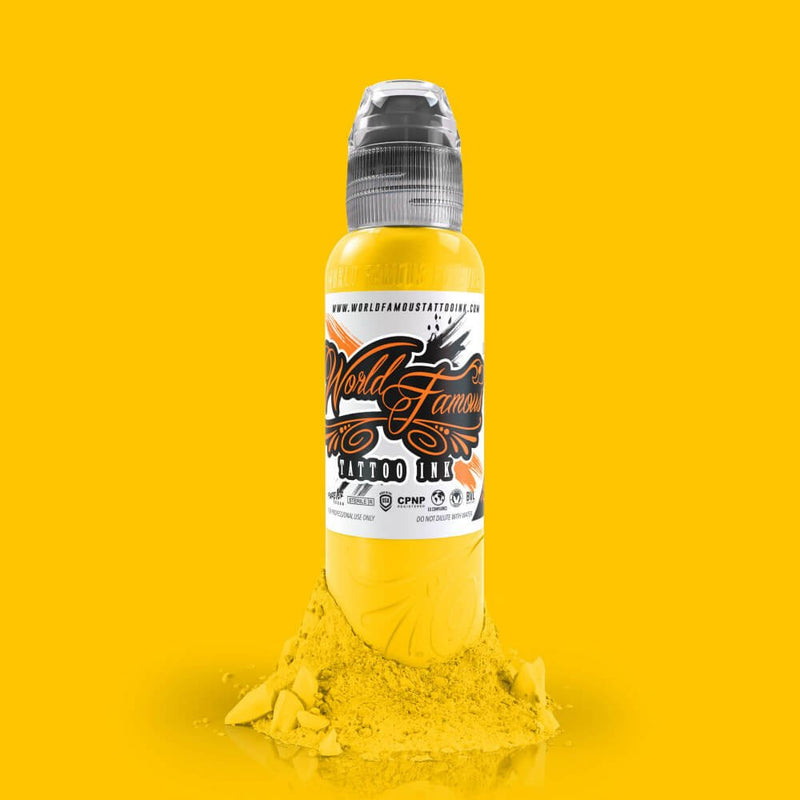 12 Couleurs Primaire Ensemble No.1 1 oz - World Famous Tattoo Ink – Encres – World Famous Tattoo Ink – SBDistribution