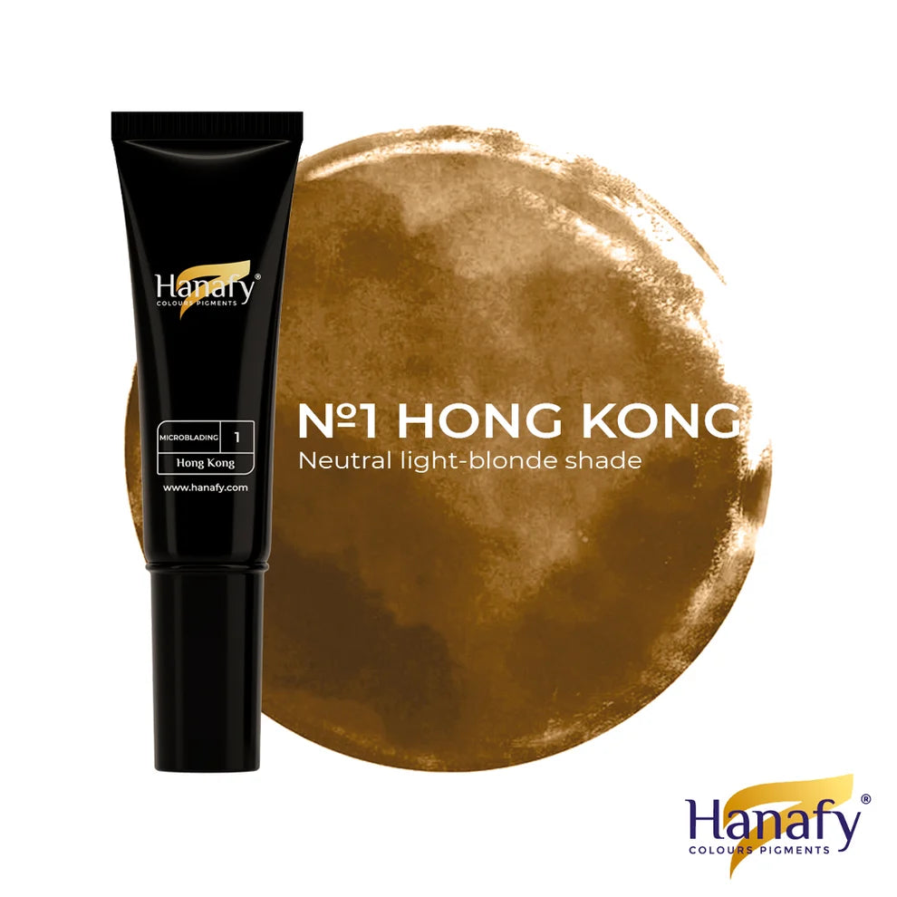 Hanafy – Pigment Microblading N°1 Hong Kong – Blond clair neutre-1