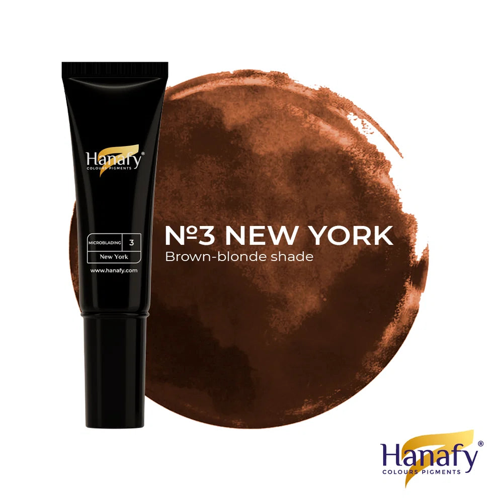 Hanafy – Pigment Microblading N°3 New York – Brun-blond polyvalent-1