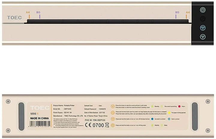 TOEC thermal copier WIFI-2
