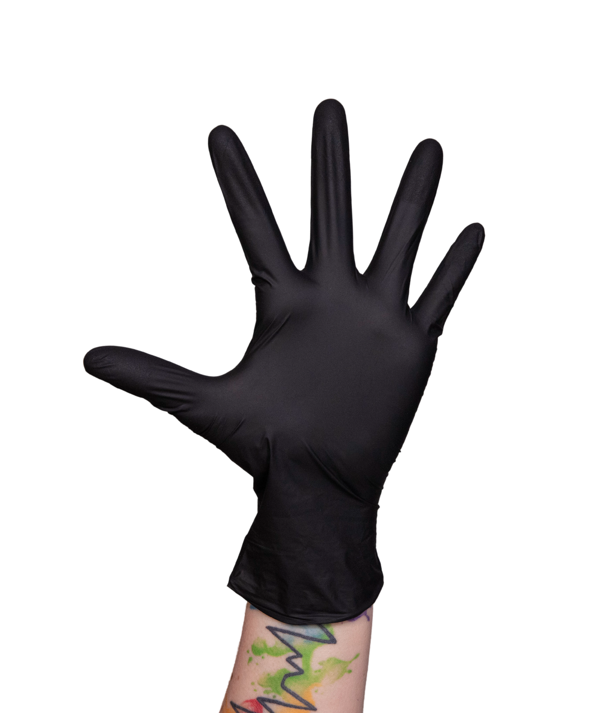 AssureTouch™ Black Nitrile Medical Examination Gloves, Box of 200-3