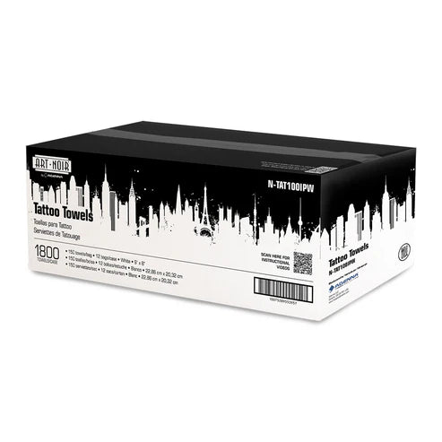 Regular Tattoo Towels Black Art-2