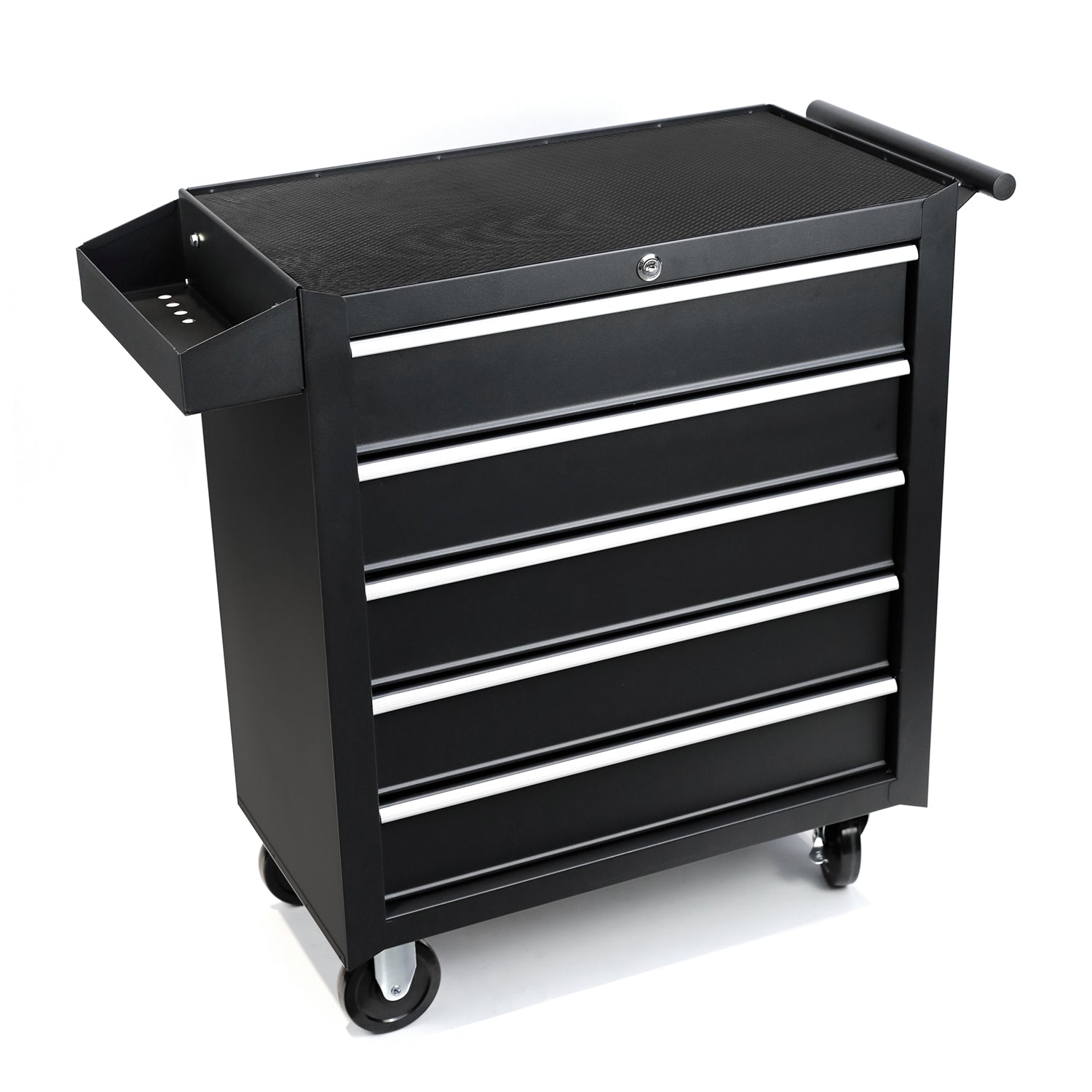 5 Drawer Tattoo Workstation Pink Rolling Cart | Professional Tattoo Storage-1
