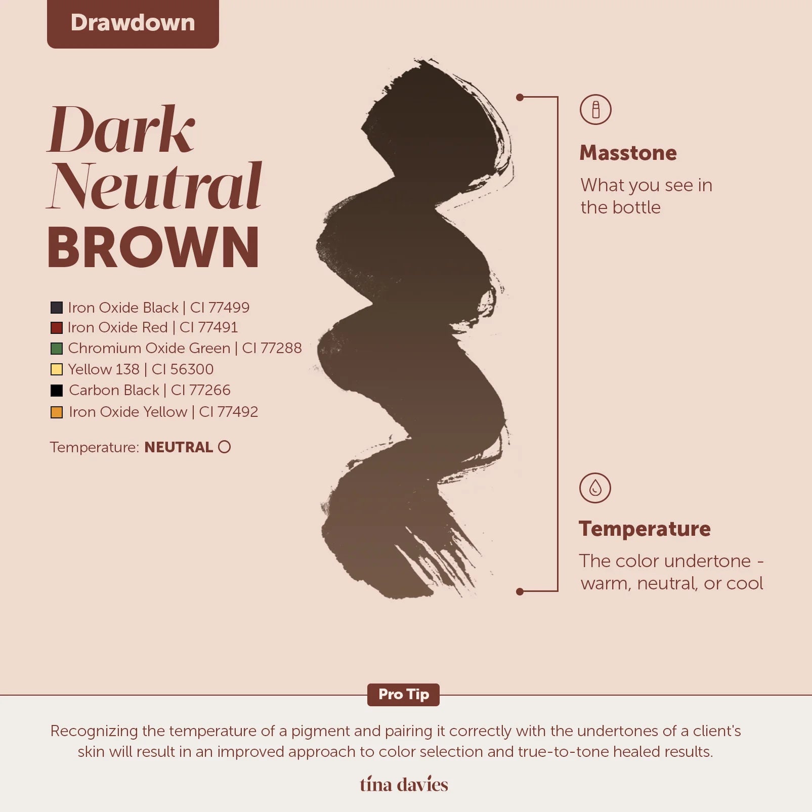 FADE Dark Neutral Brown Tina Davis