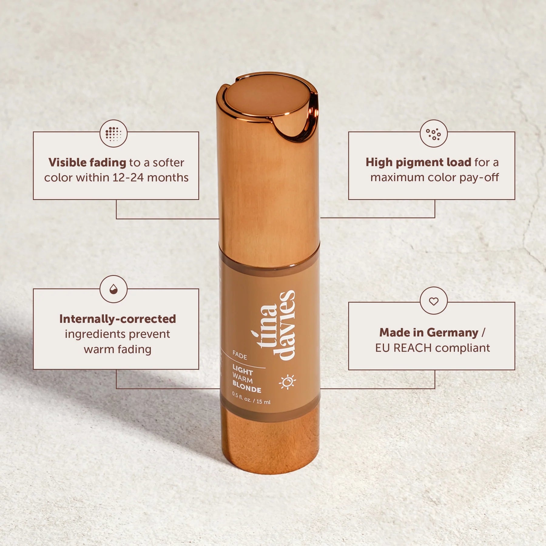 Fade Light Warm Blonde TINA DAVIES