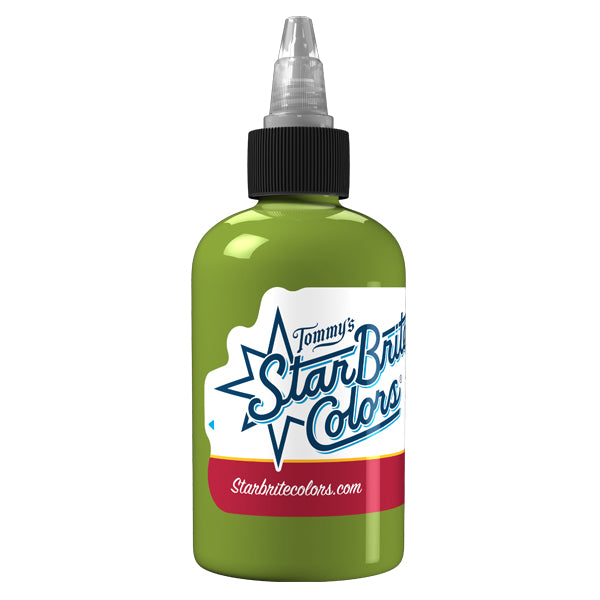 Camouflage Green Tattoo Ink Starbrite 2 oz -1