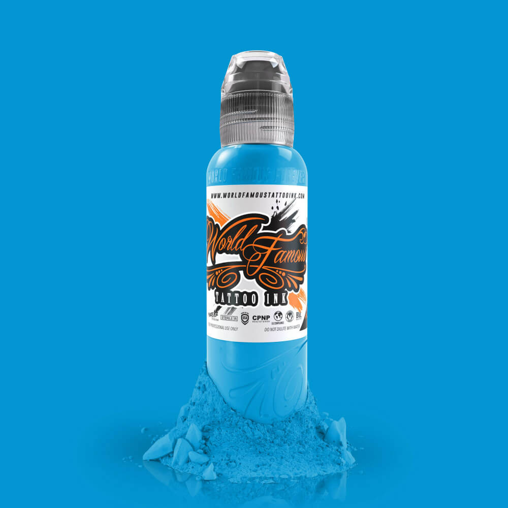 Donatello Blue- World Famous Tattoo Ink-1