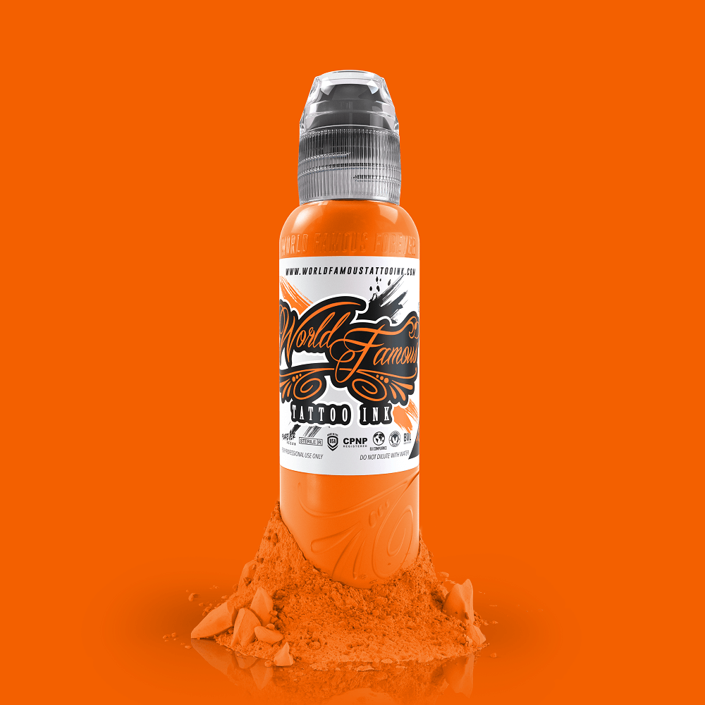 Everest Orange- World Famous Tattoo Ink