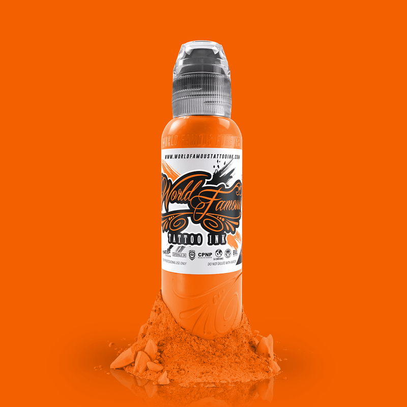 Everest Orange- World Famous Tattoo Ink-1