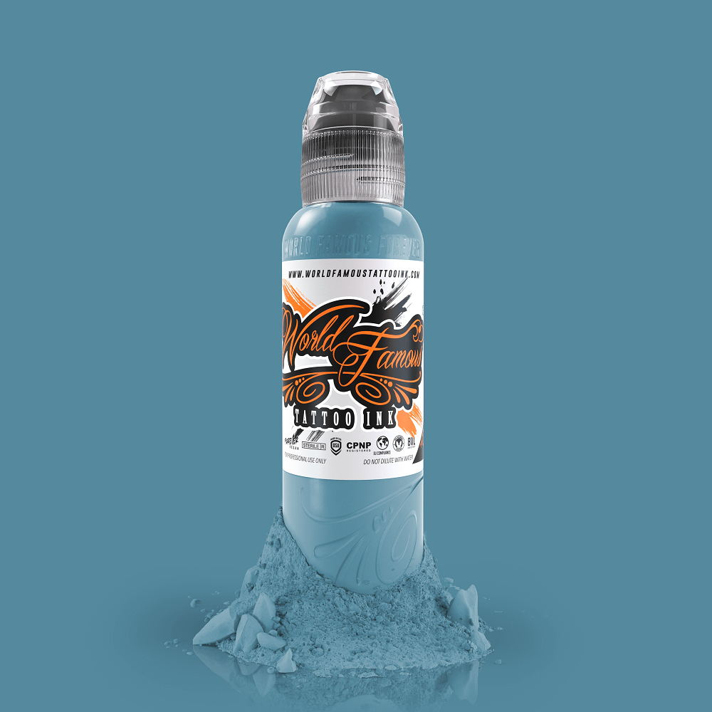 Ford Blue- World Famous Tattoo Ink-1