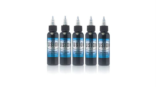 Fusion Ink Greywash Set - 5 Pack Fusion Ink 