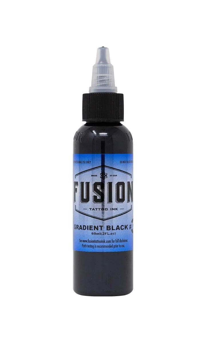 Gradient Black #3 Fusion Ink 1oz 