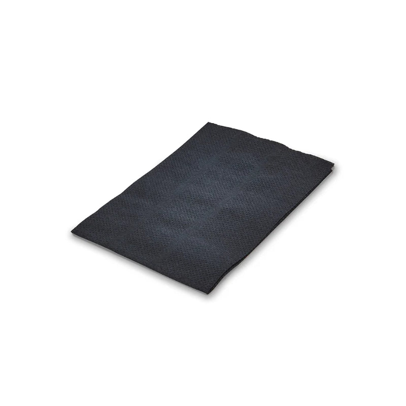 Drap en polyester non tissé noir, 36" x 50" Graham®-1