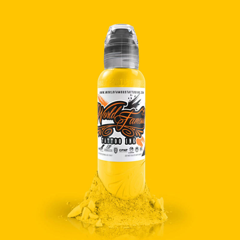 12 Primary Colors Set No. 1 1 oz - World Famous Tattoo Ink-4