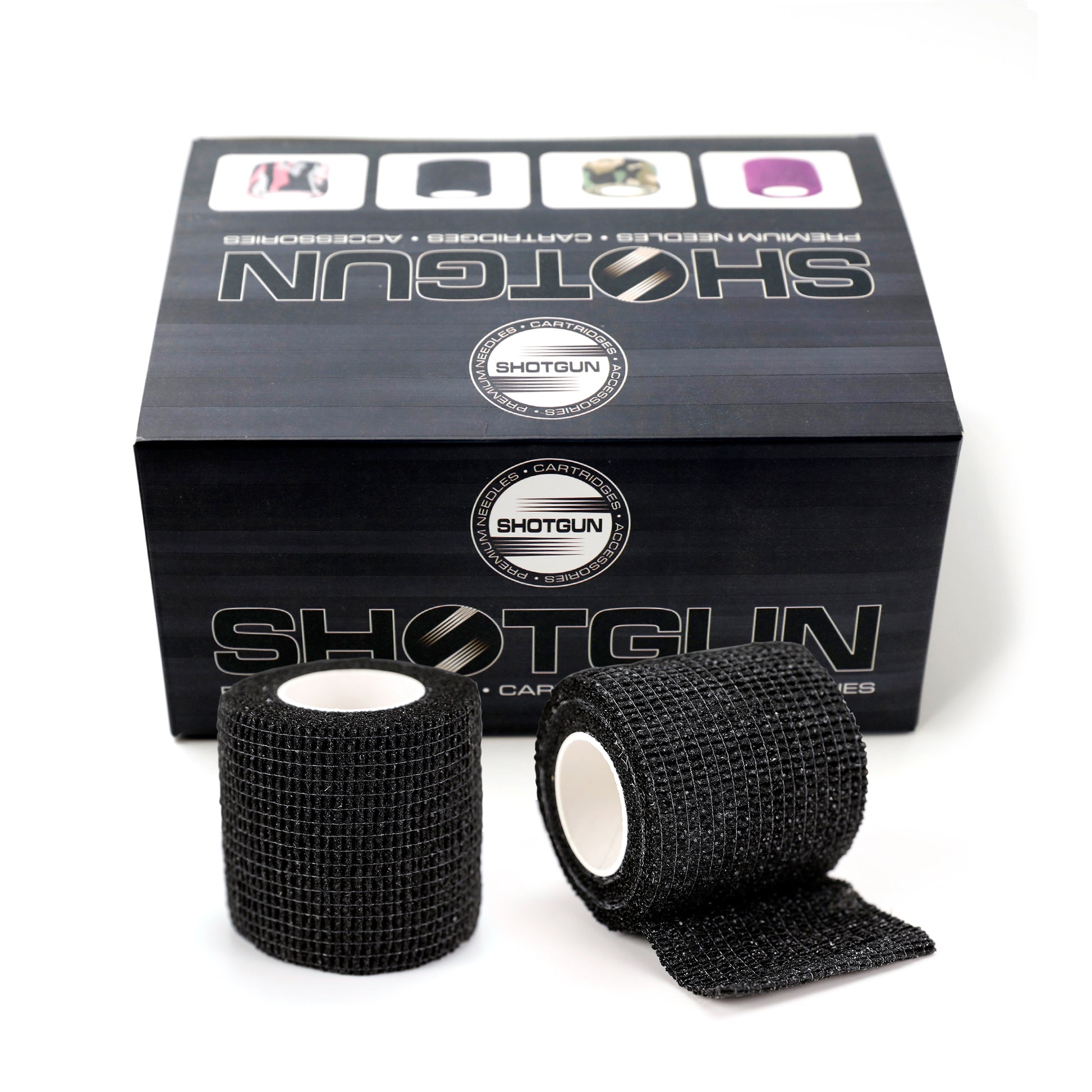 2" Cohesive Tape Roll, Box of 24 PCS SHOTGUN (Sensi Wrap)-3