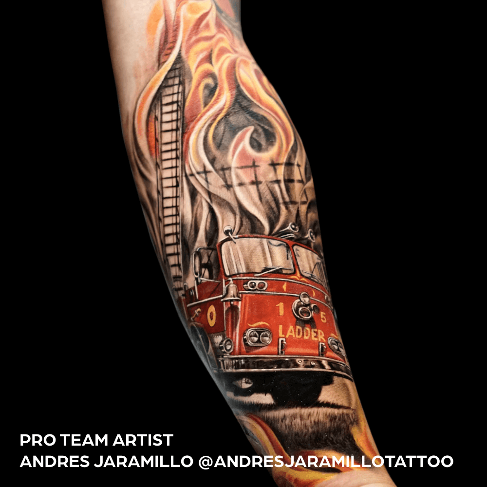 Red hot - World Famous Tattoo Ink-5