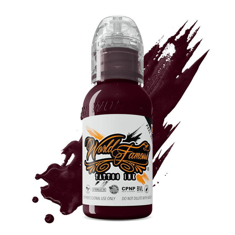 Burgundy Wine- World Famous Tattoo Ink-1