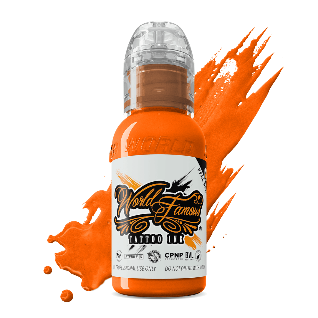 Everest Orange- World Famous Tattoo Ink