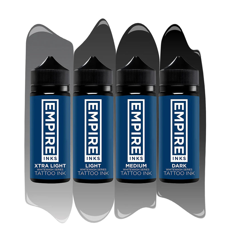 Empire Inks White Wash Series — 4-Stage White Wash Set & Individual-1