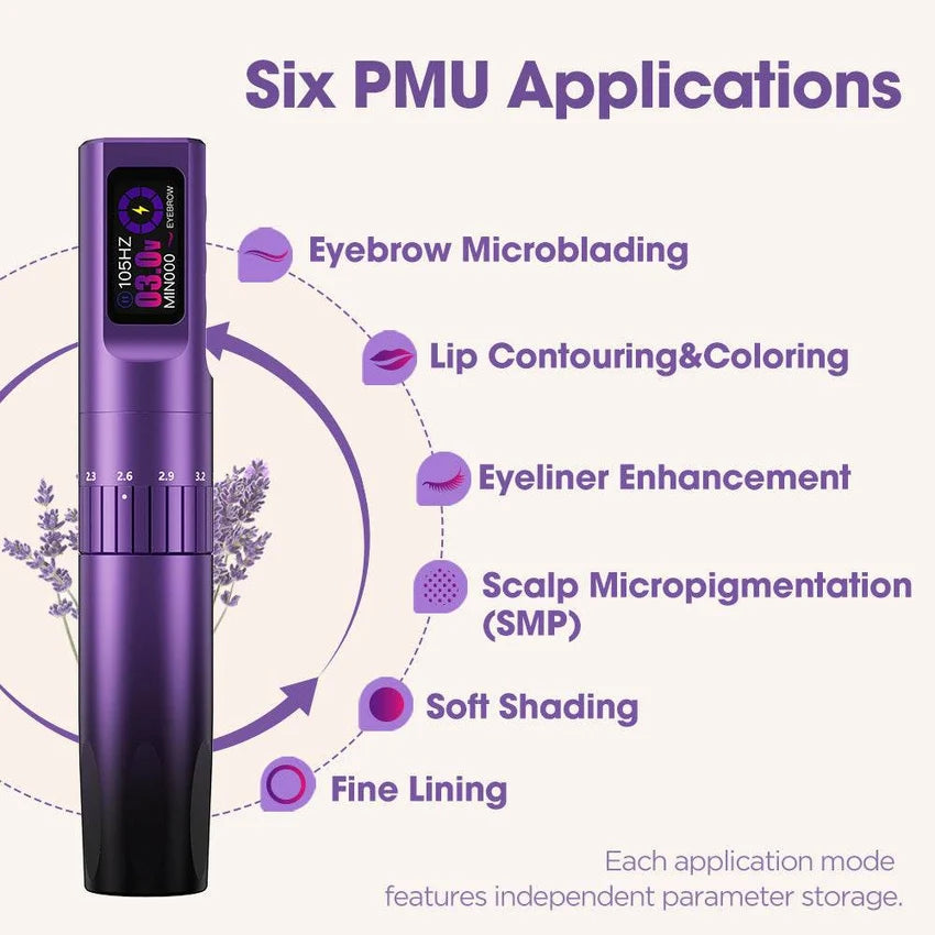 INKin Lavelle – Adjustable Stroke PMU Machine | Professional Permanent Makeup-2
