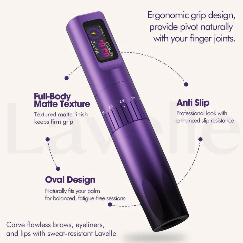 INKin Lavelle – Adjustable Stroke PMU Machine | Professional Permanent Makeup-7