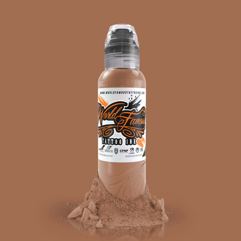 12 Colors Skintone Set 1 oz - World Famous Tattoo Ink-4