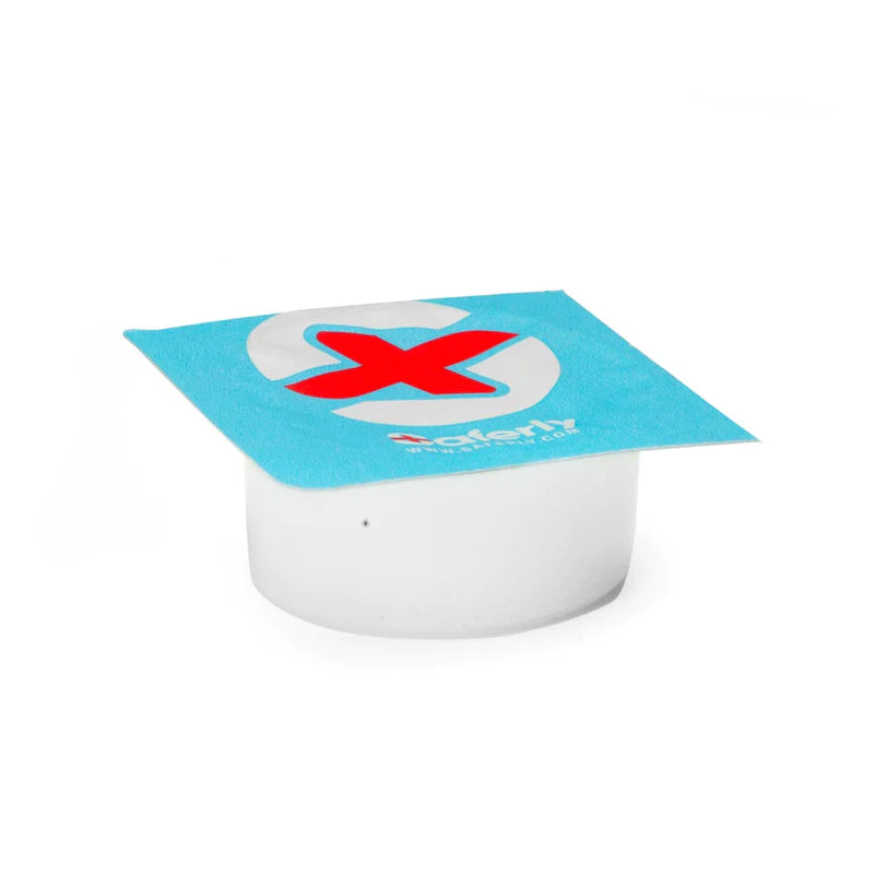 Rinse Caps With Foam — BOX OF 24-2