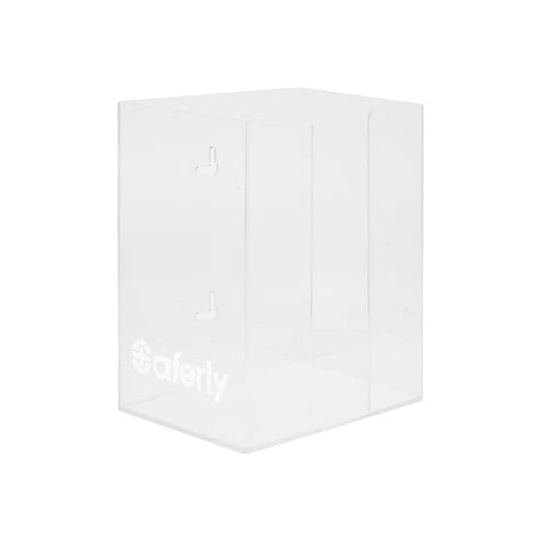 Saferly acrylic dental bib holder + dispenser-2