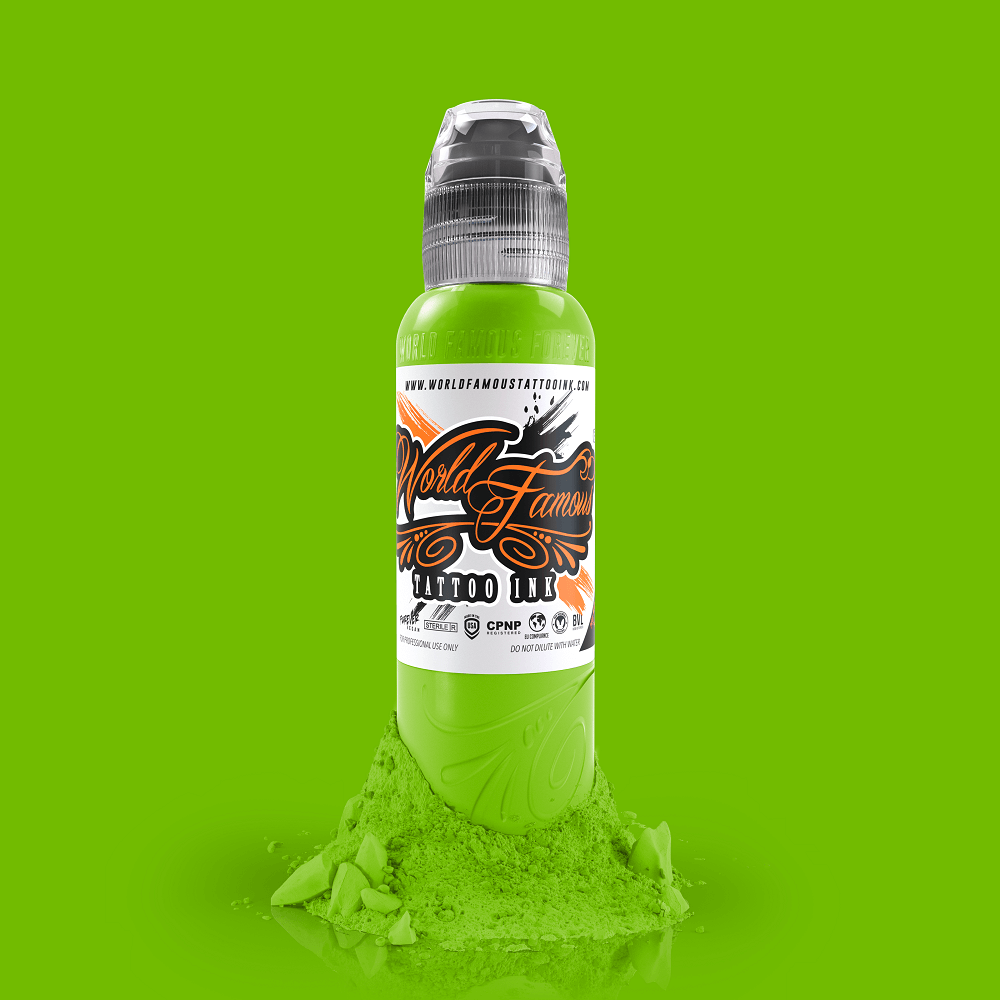 Northern Light Green- World Famous Tattoo Ink-1