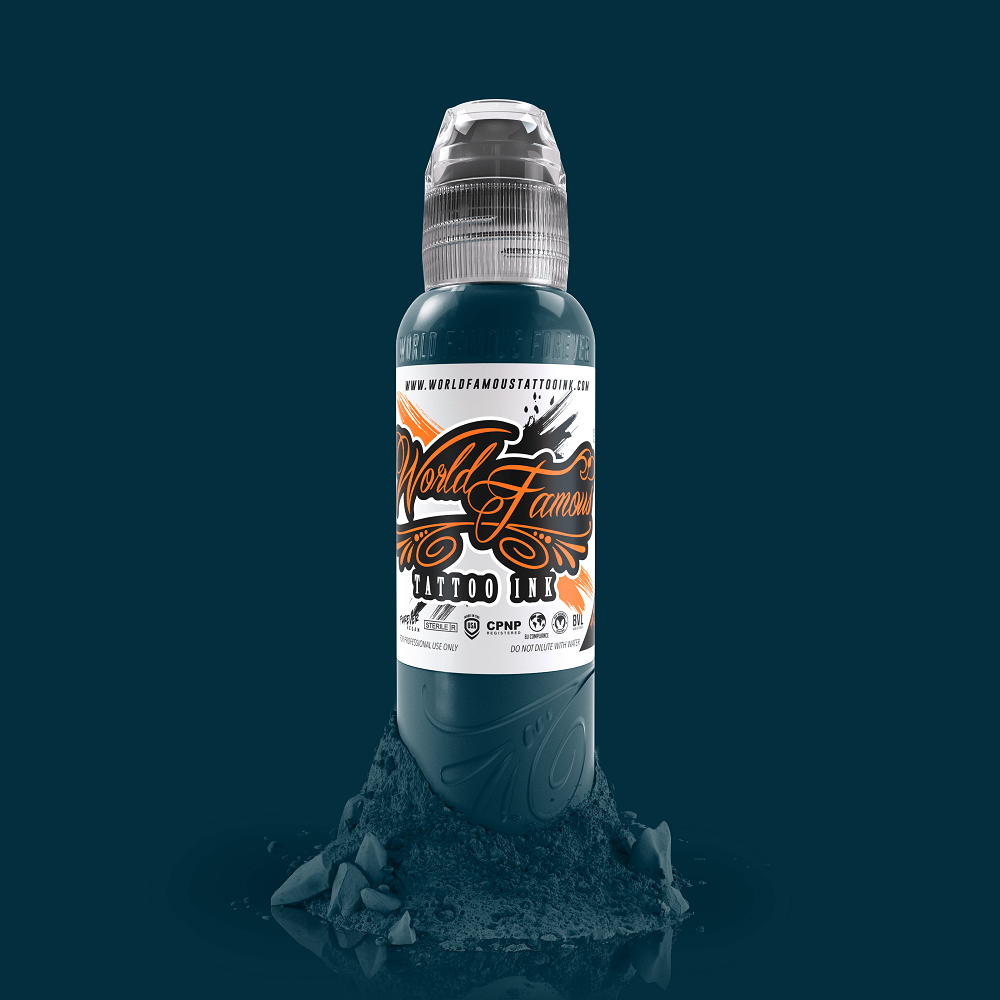 Pancho Blue- World Famous Tattoo Ink