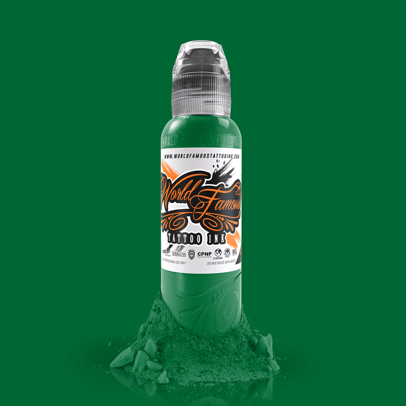 Pancho Deep Green- World Famous Tattoo Ink-1