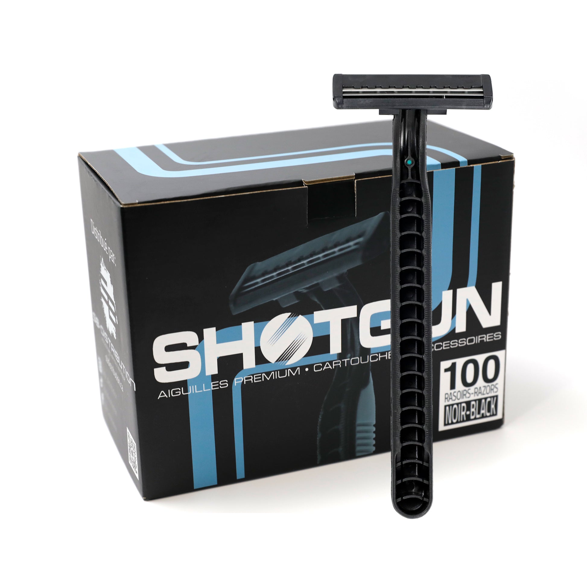 Rasoir Double Lames SHOTGUN Boite de 100-1