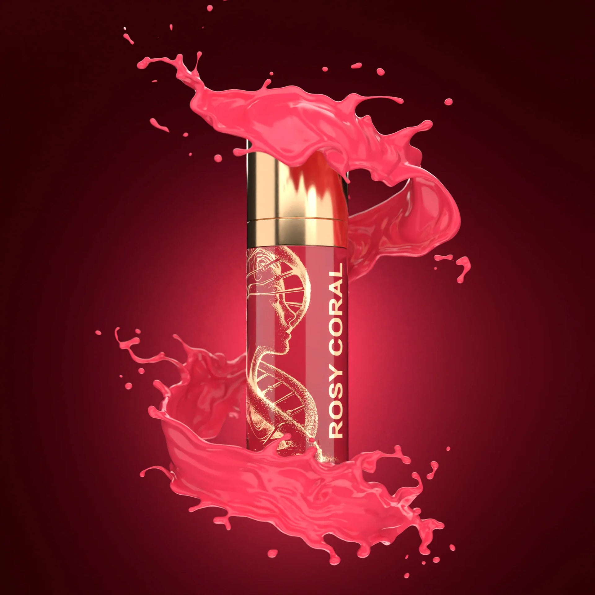 Gold Collection Lips by DNA Pigments- ROSY CORAL