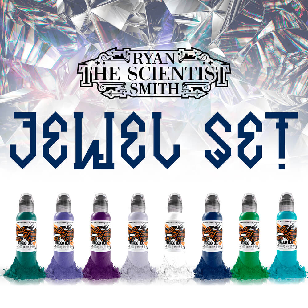 Ryan Smith - Jewel Ensemble de 1 oz - World Famous Tattoo Ink