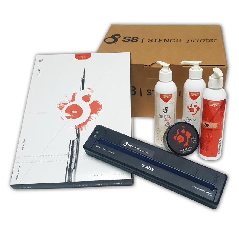 S8 Stencil Printer and Kit — 8 Series — Wireless Bluetooth and Airprint