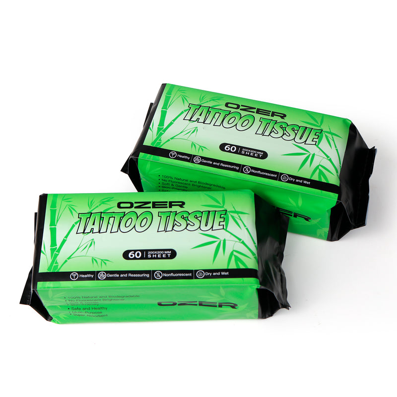 Lingettes en fibres végétales pour tatouage – OZER-4