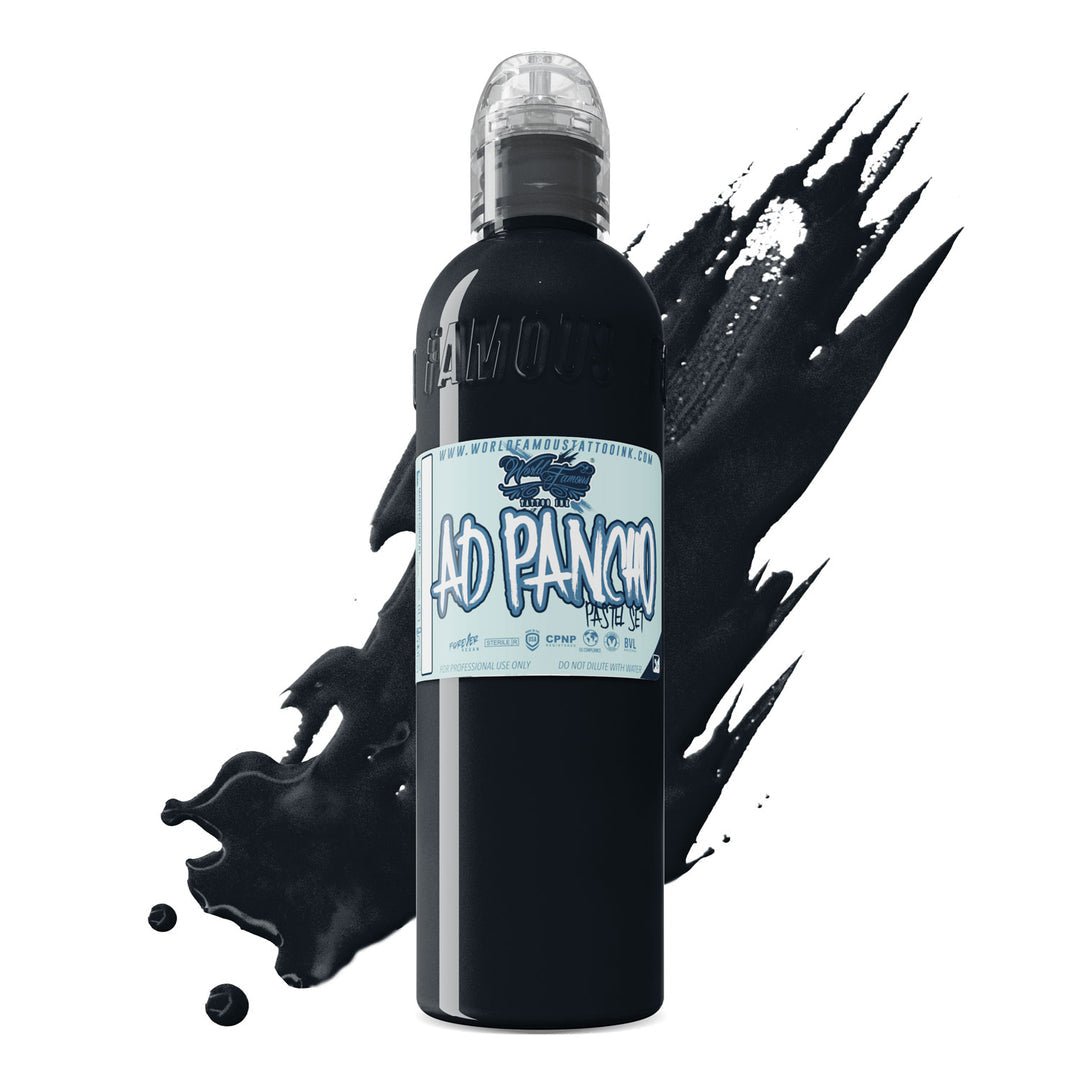 AD Pancho Pastel Ensemble de 1 oz et 4oz - World Famous Tattoo Ink – Encres – World Famous Tattoo Ink – SBDistribution