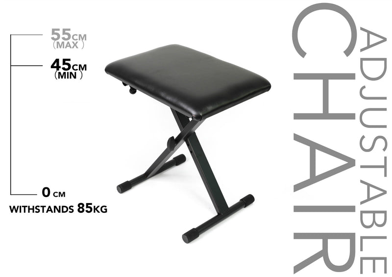 Adjustable Black Portable tattoo chair(stool) – – SBDistribution – SBDistribution