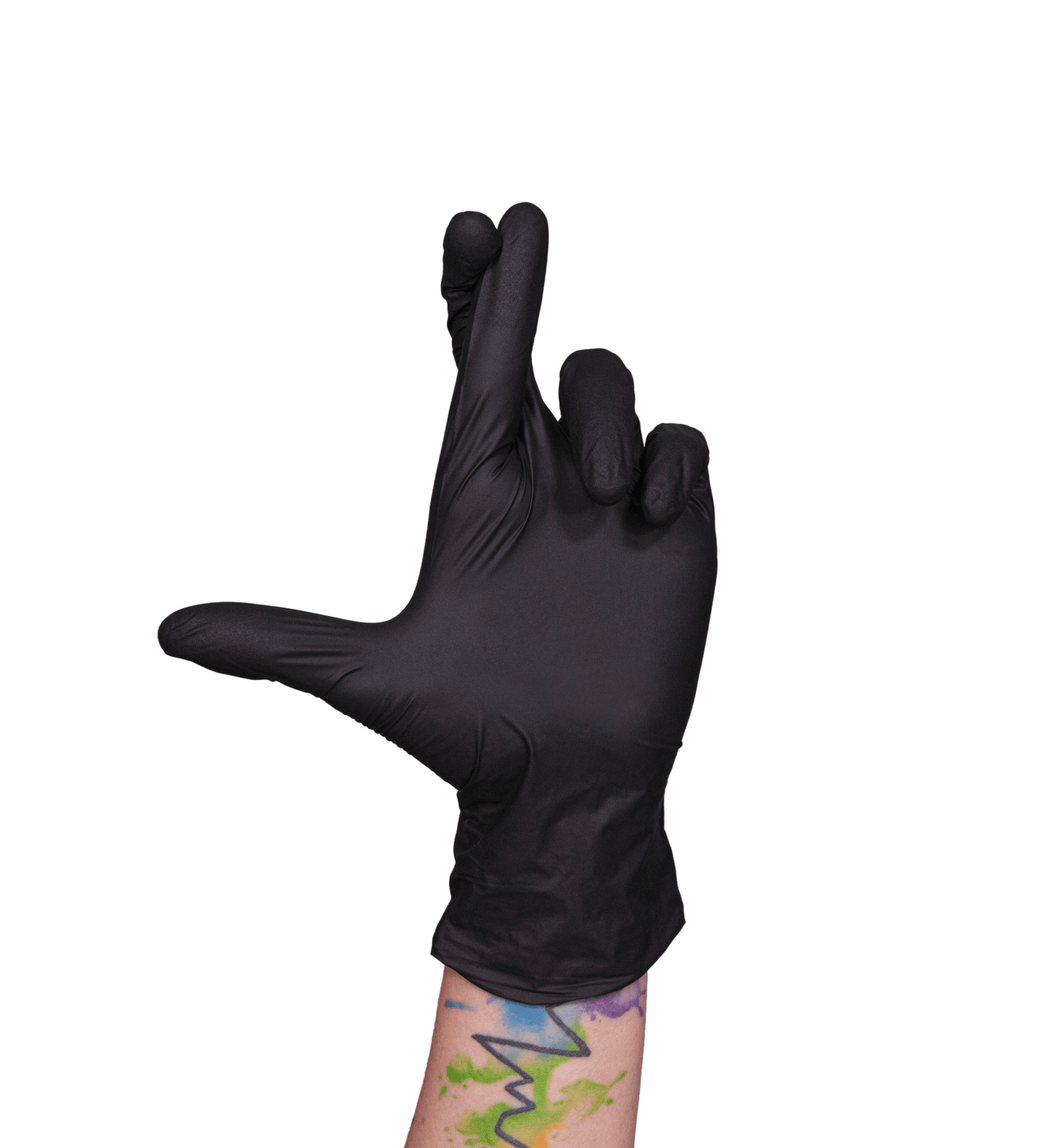 AssureTouch™ Noir Gants d'examen médical en nitrile boite de 200 – – SBDistribution – SBDistribution