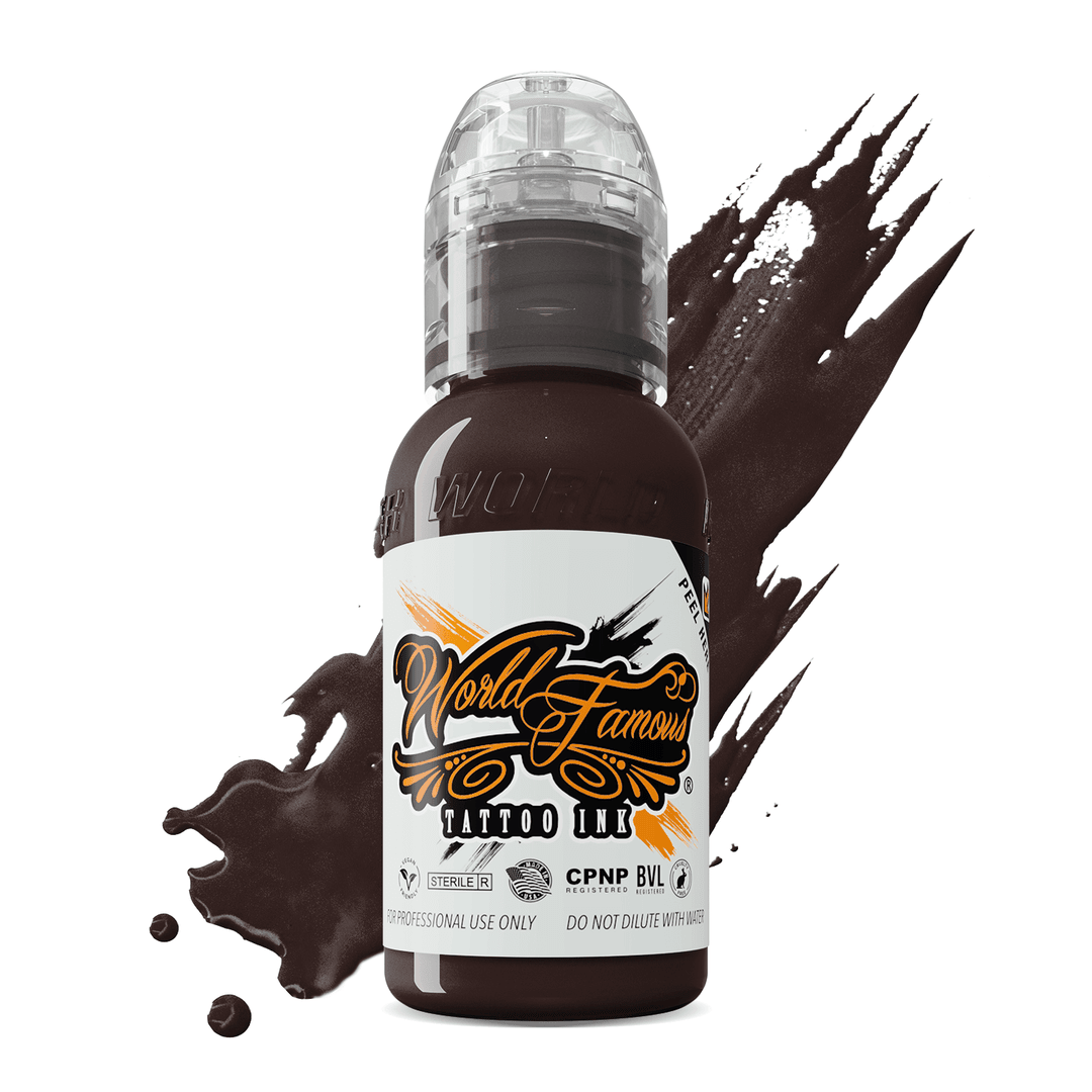 Badlands Brown - World Famous Tattoo Ink – Encres – World Famous Tattoo Ink – SBDistribution