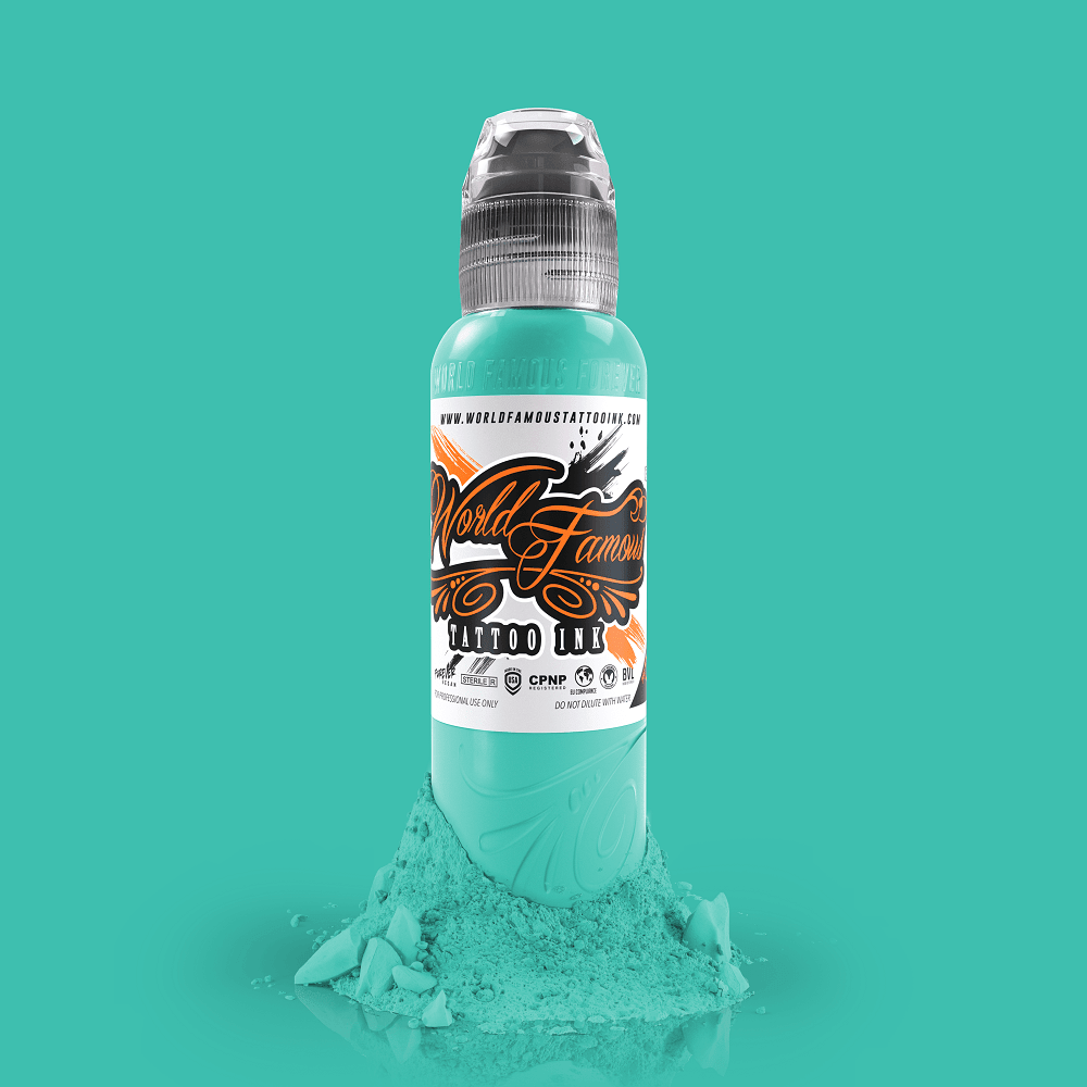 Bahama Blue - World Famous Tattoo Ink – Encres – World Famous Tattoo Ink – SBDistribution