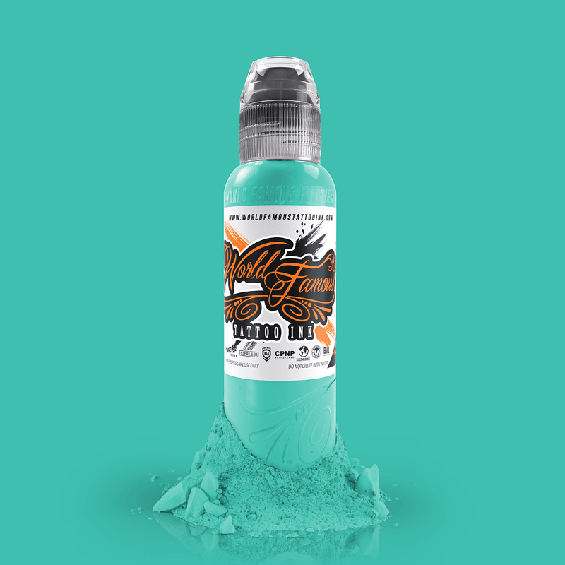 Bahama Blue - World Famous Tattoo Ink – Encres – World Famous Tattoo Ink – SBDistribution