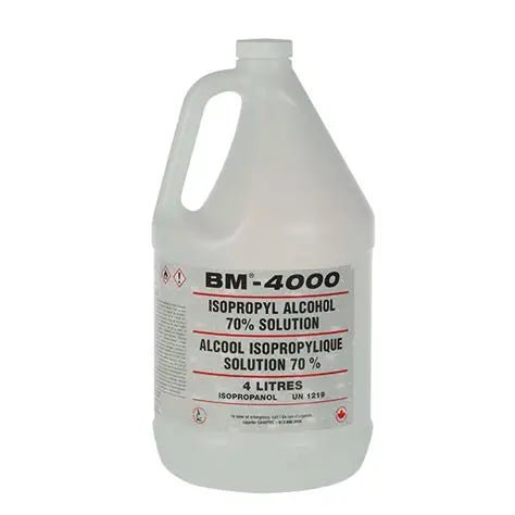 BM - 4000 Isopropyl 70% Alcohol Solution, 1 Gallon (3.78L) – Protection & Équipements – SBDistribution – SBDistribution