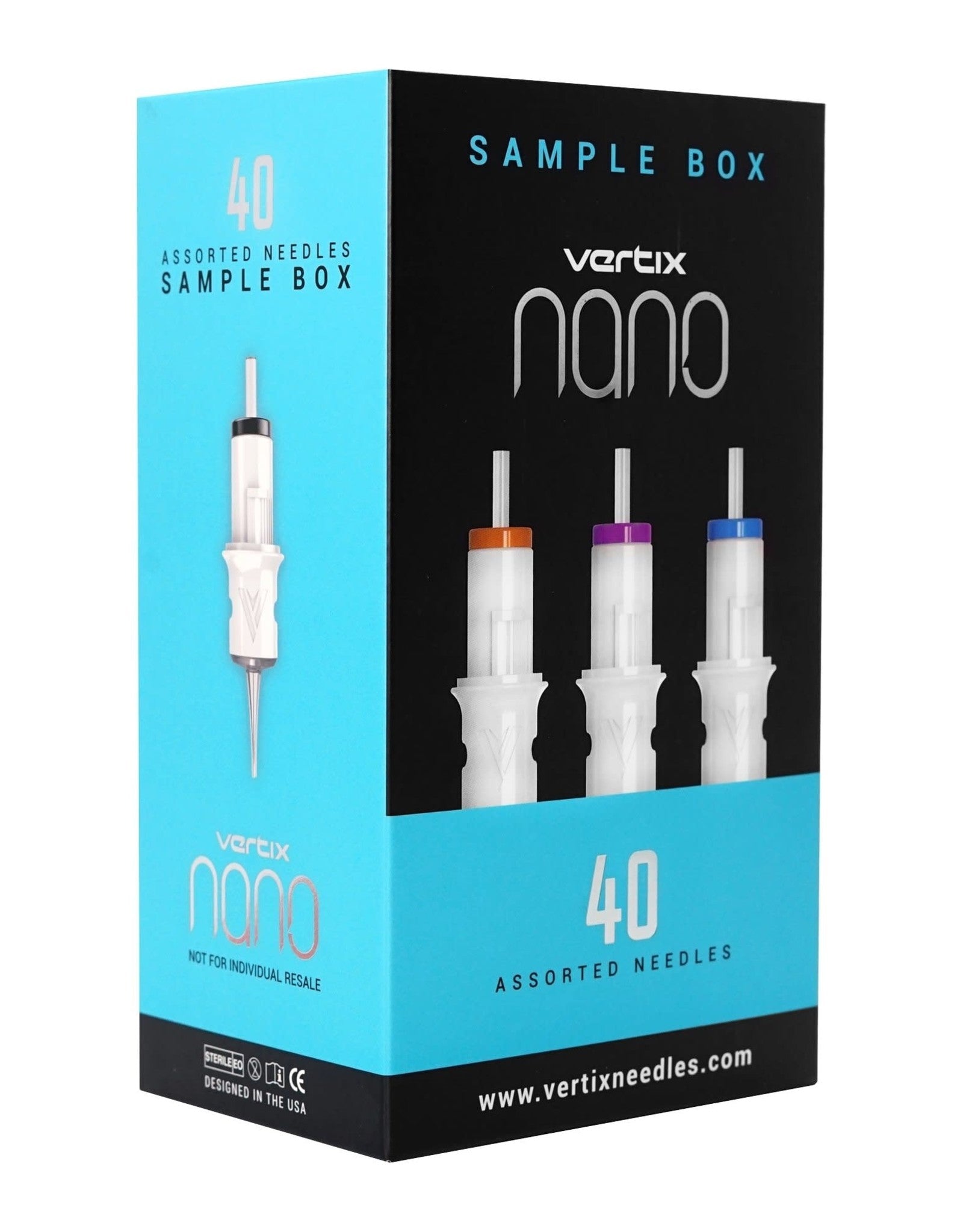 Boîte d'échantillons Vertix Nano (40 pièces par boîte) – – SBDistribution – SBDistribution