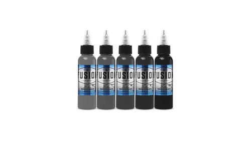 Bolo's Smooth Gray Signature Set - 5 Bottles - 12 colors Fusion Ink – Encres – Fusion Ink – SBDistribution