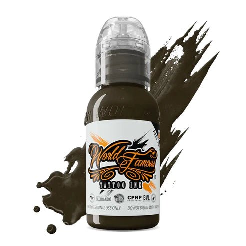 Brooklyn Brownstone — World Famous Tattoo Ink – Encres – World Famous Tattoo Ink – SBDistribution