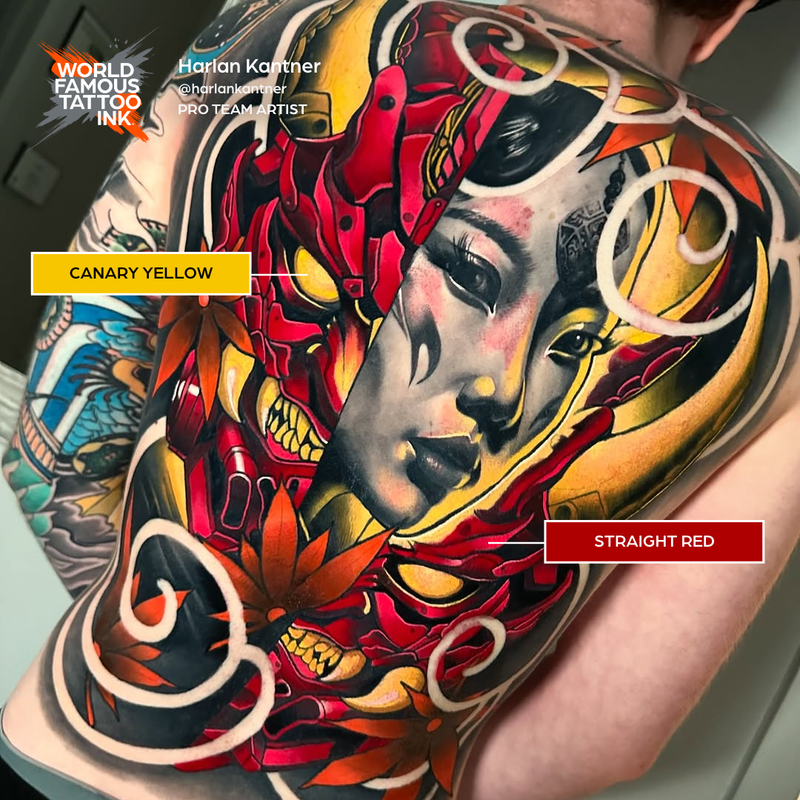 Canary Yellow - World Famous Tattoo Ink – Encres – World Famous Tattoo Ink – SBDistribution