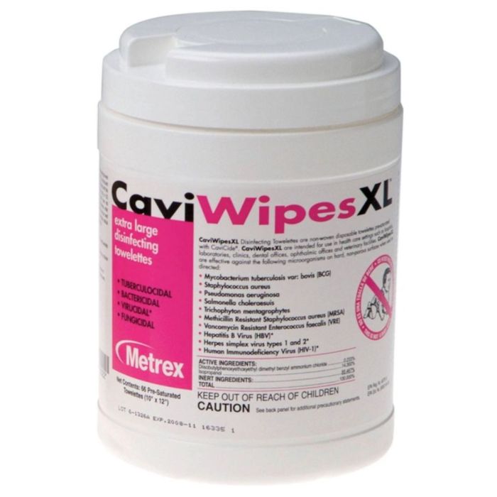 Caviwipes Surface Disinfectant Regulier & XL – Stérilisation et savon – Caviwipes – SBDistribution